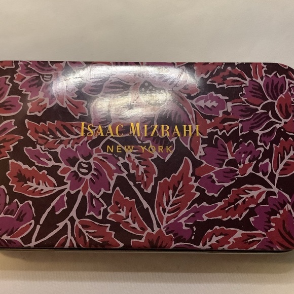Isaac Mizrahi makeup brushes mini in travel tin - Picture 4 of 4